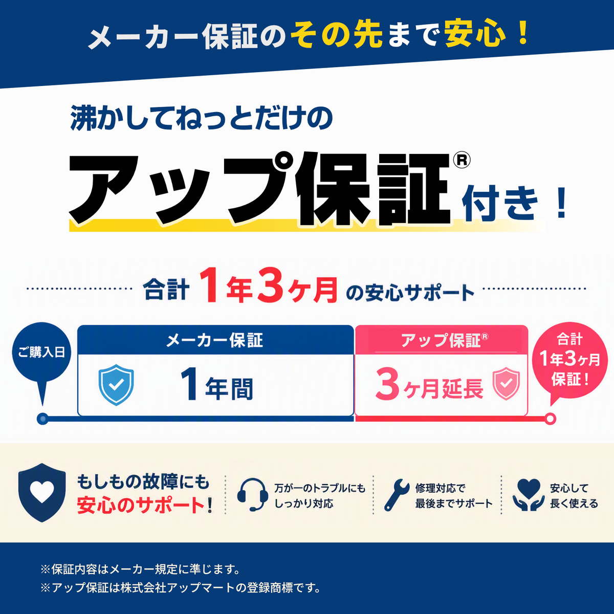 沸かし太郎【メーカー保証＋3ヶ月延長付き】